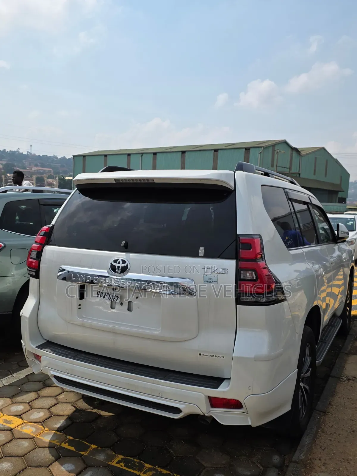 Toyota Land Cruiser Prado 2.8 2018 White
