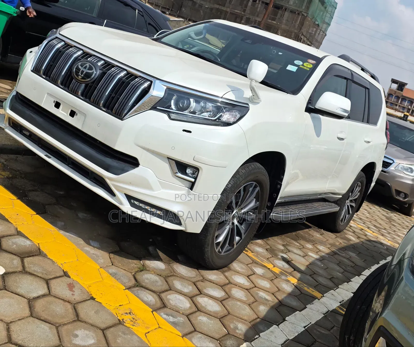 Toyota Land Cruiser Prado 2.8 2018 White