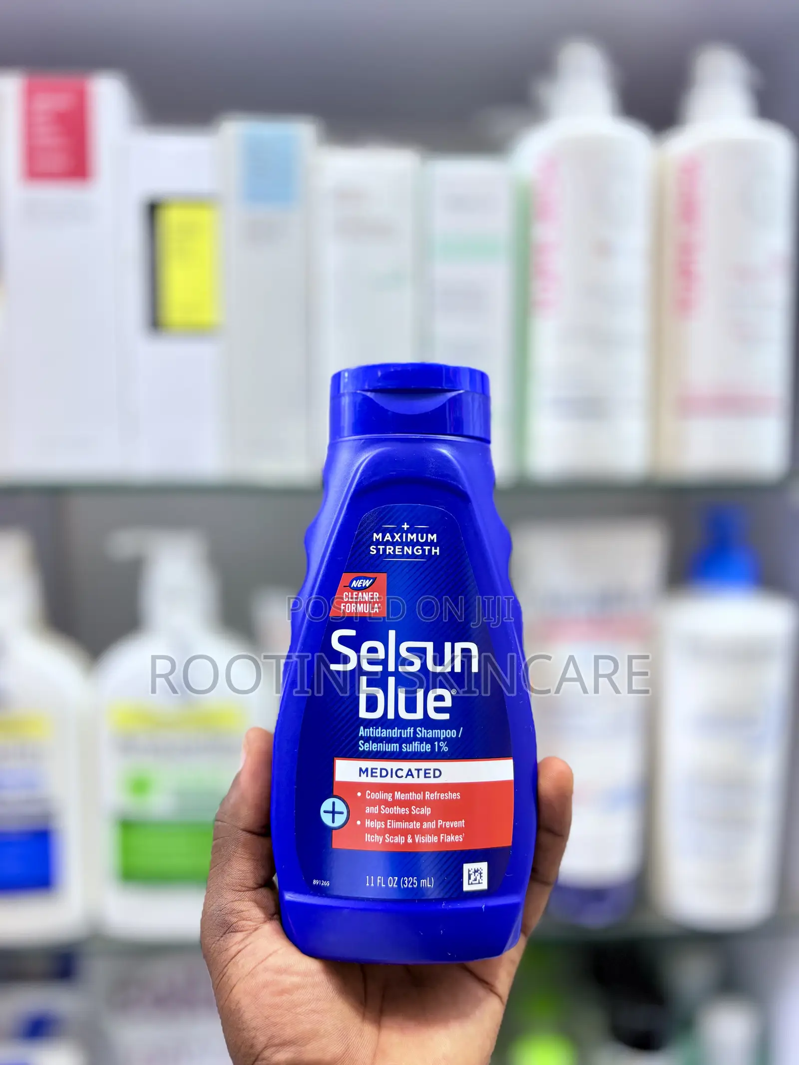Selsun Blue Medicated Anti Dandruff Fungal Acne Treatment Shampoo