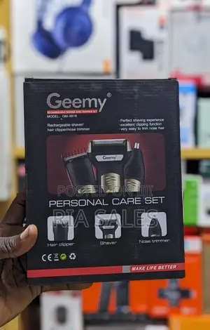 Geemy 3 in 1 Rechargeable Shaver and Trimmer