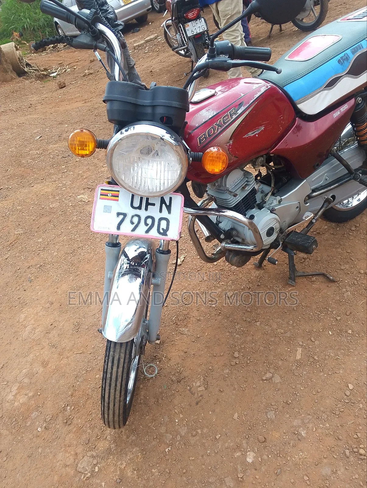 Bajaj Boxer 100 2023 Red