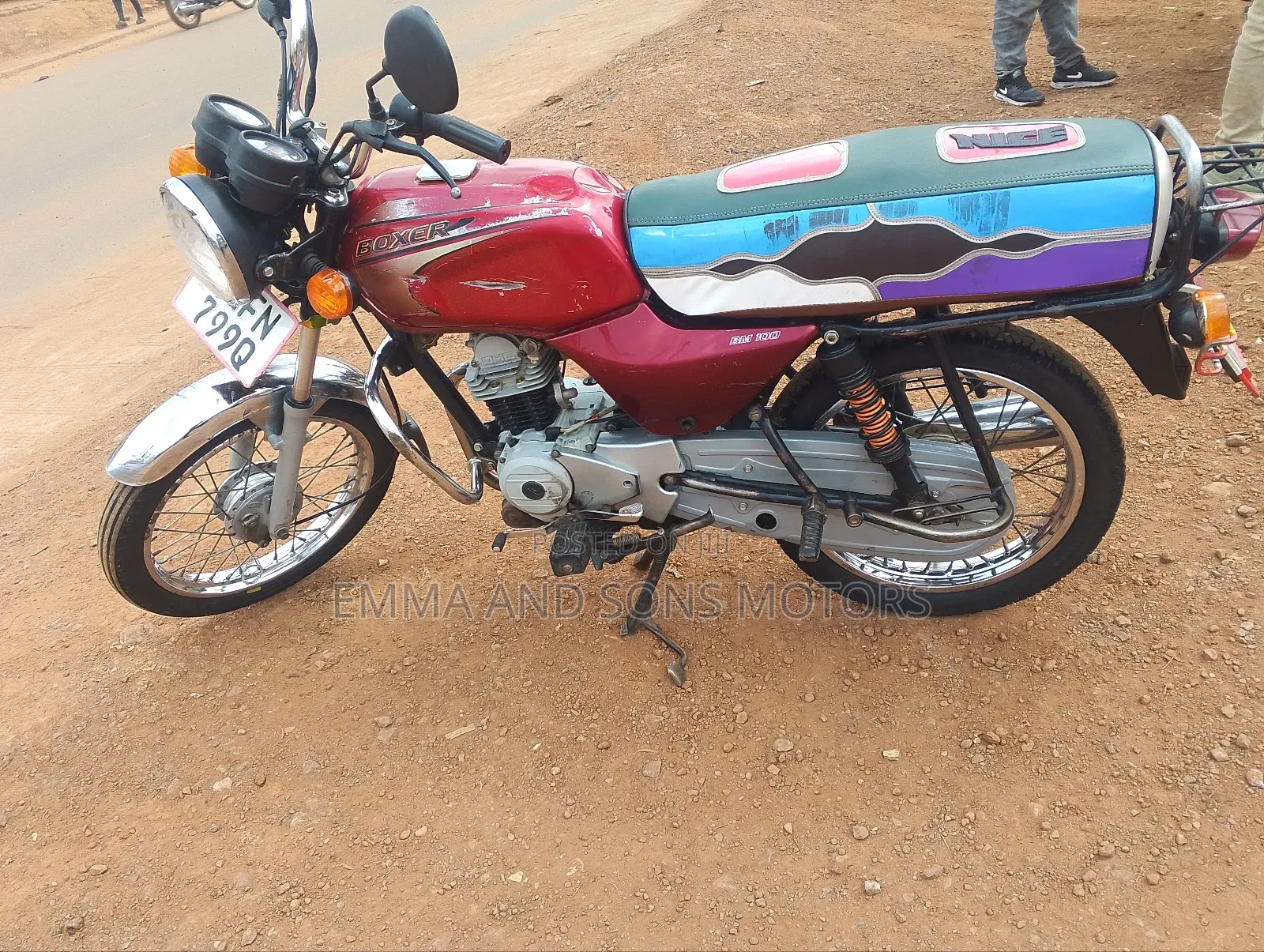Bajaj Boxer 100 2023 Red