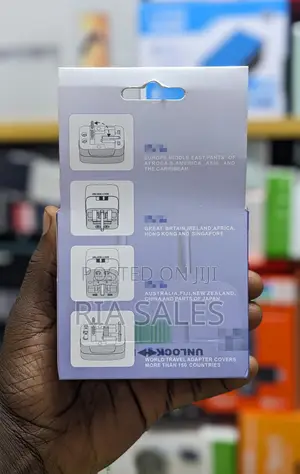 Universal International Adaptor With Surge Protection