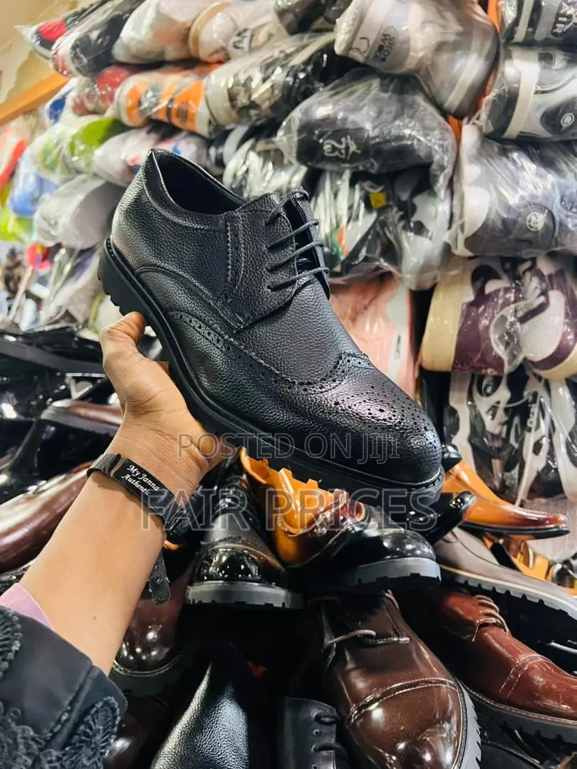 Oxfords Black Laced Up Shoes