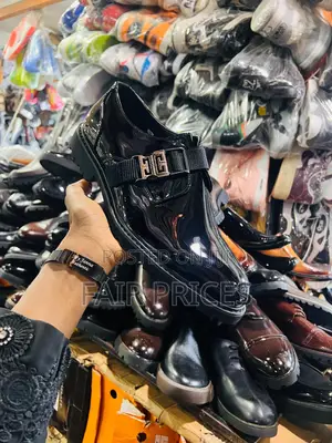 Oxfords Black Laced Up Shoes
