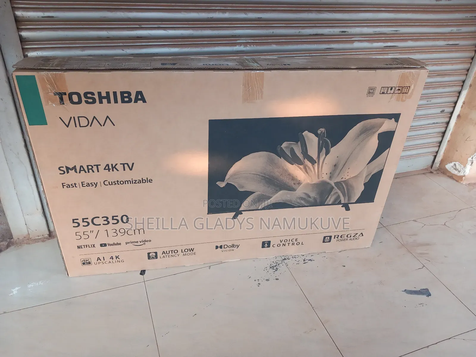 50 Inches Toshiba Television Vidaa