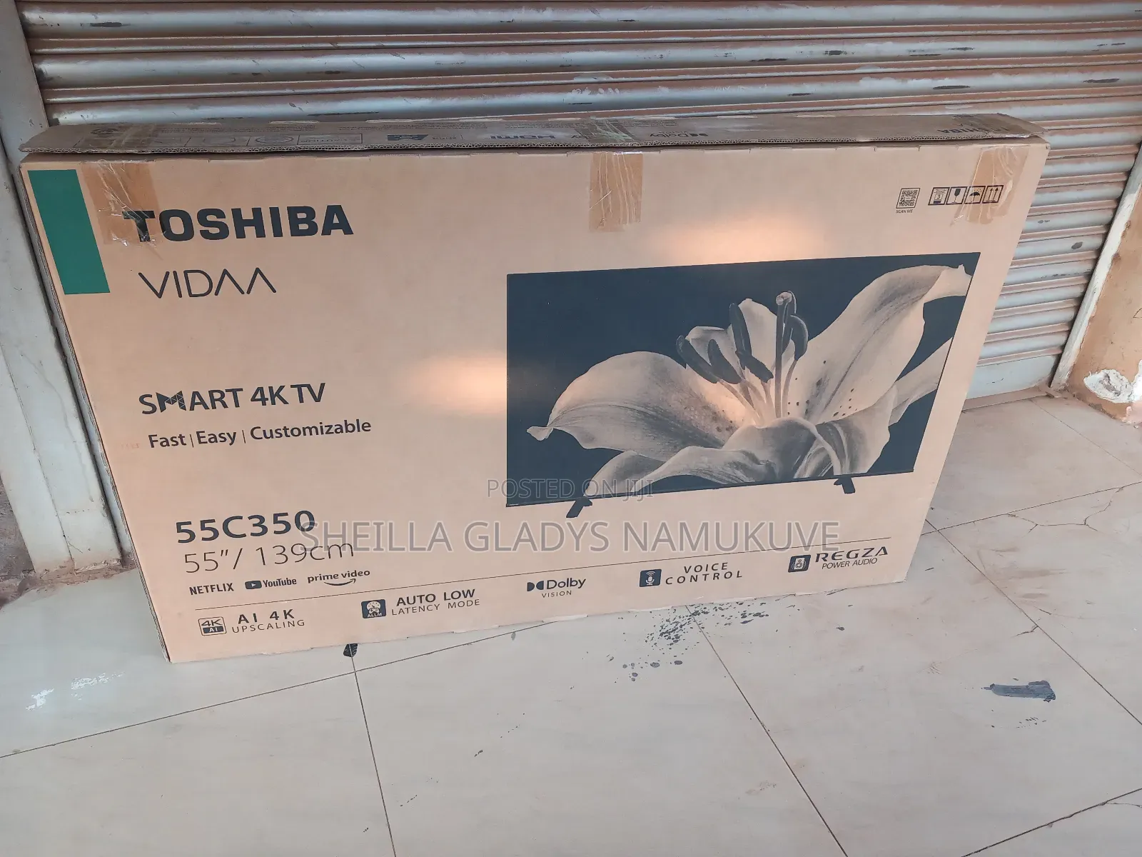 50 Inches Toshiba Television Vidaa