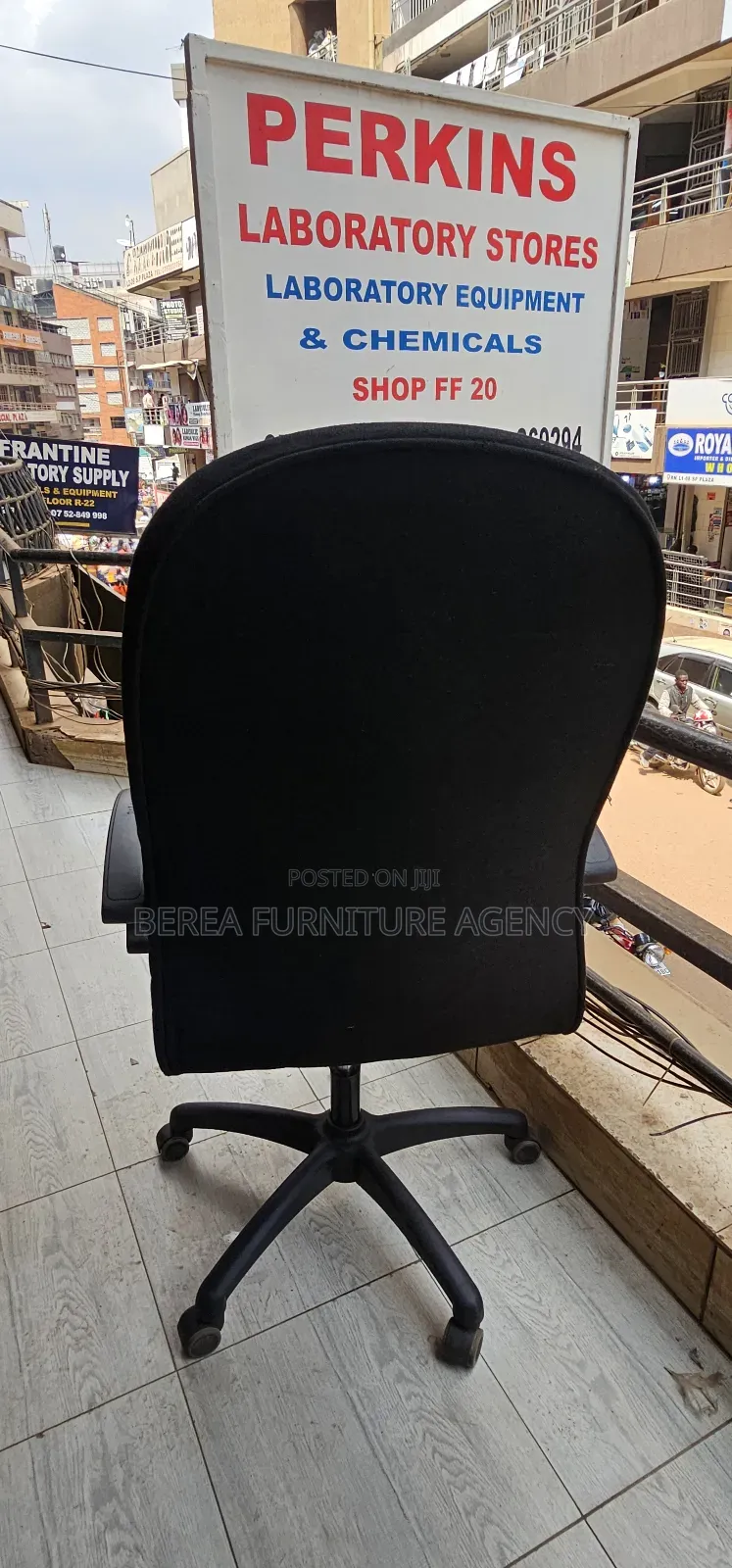 Original Refurbished Fabric Malaysian Chair