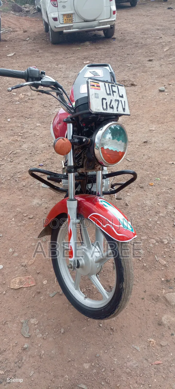 TVS HLX 125 2025 Red