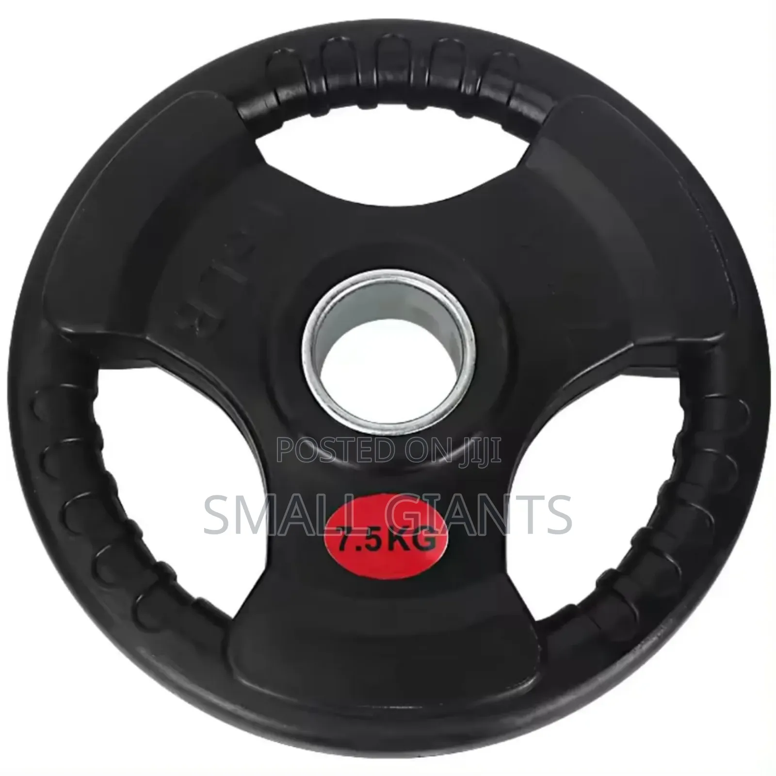 7.5 Kg (16 Lb)Rubber-Coated Olympic Weight Plate