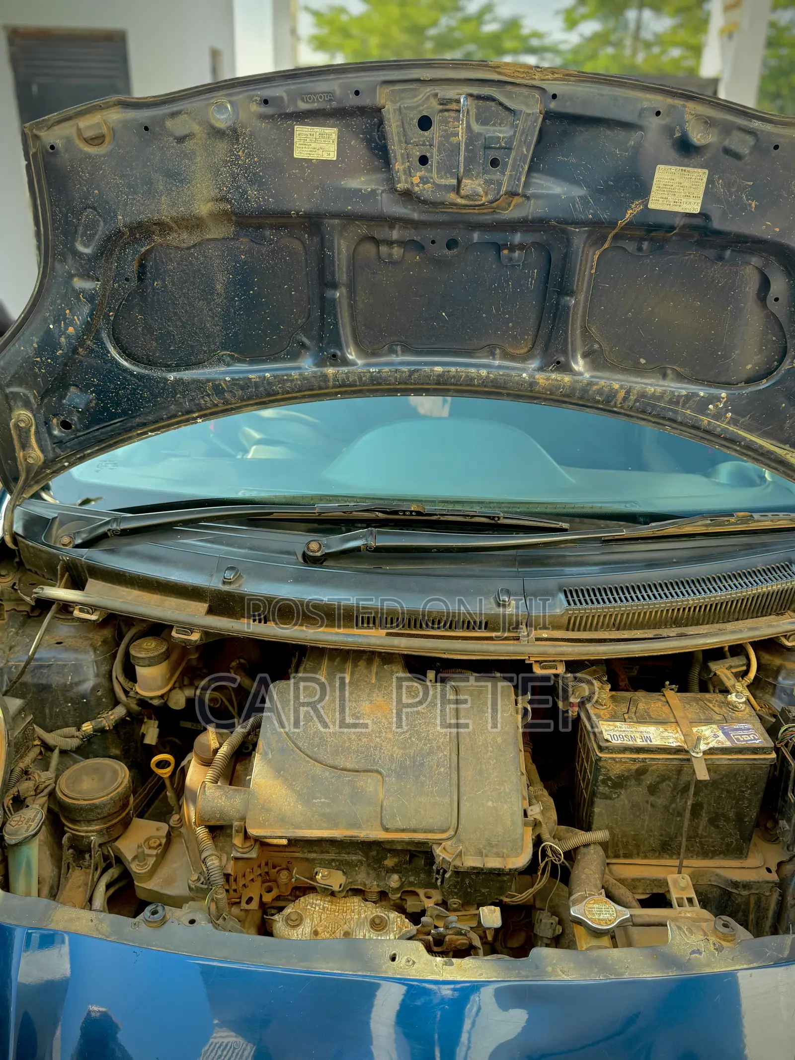 Toyota Vitz 1.0 FWD 3dr 2006 Blue