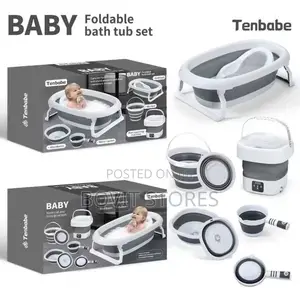 Foldable Baby Basin Set