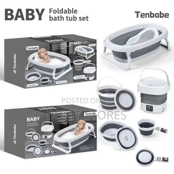 Foldable Baby Basin Set