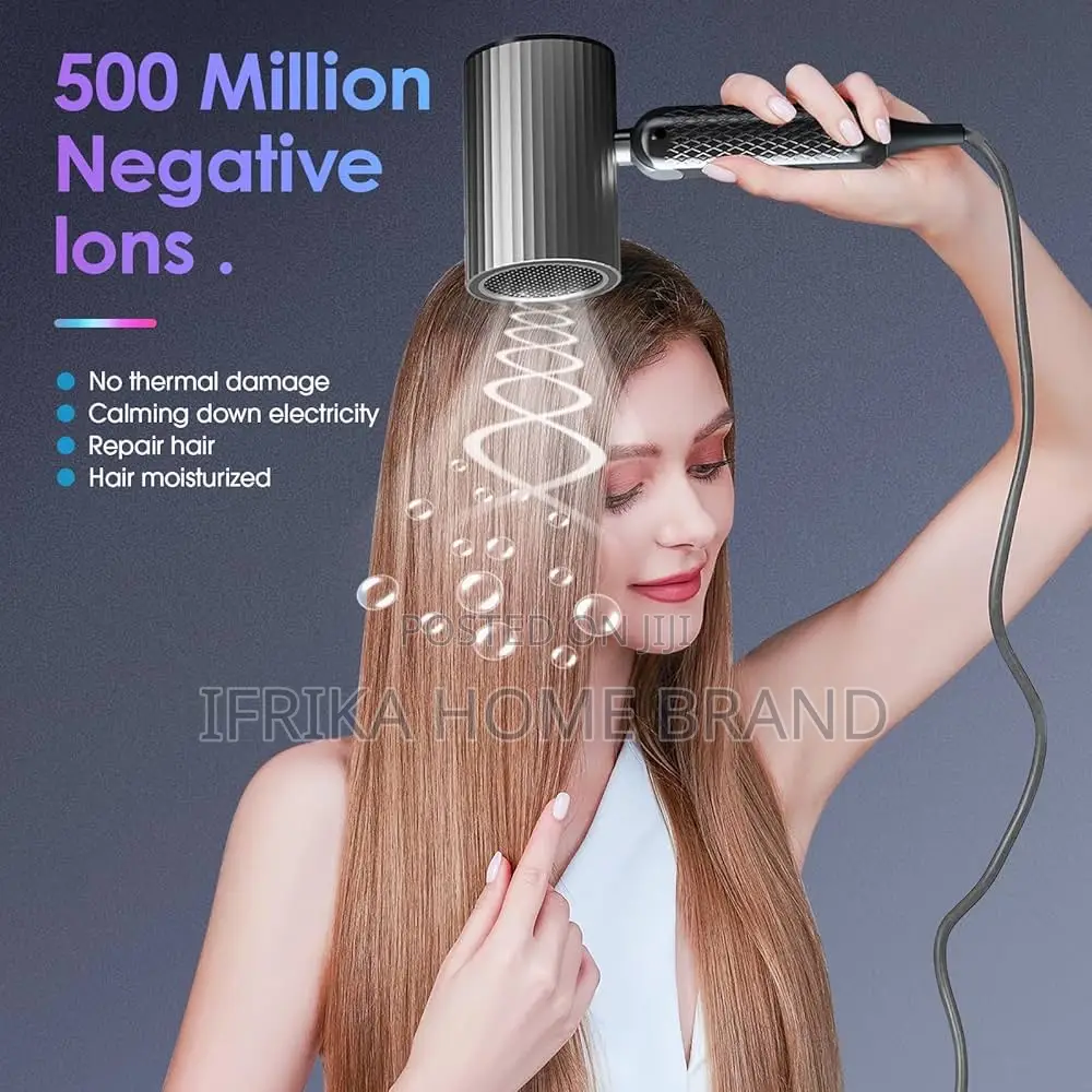 Professional 1800 Ionic Hair Dryer Foldable