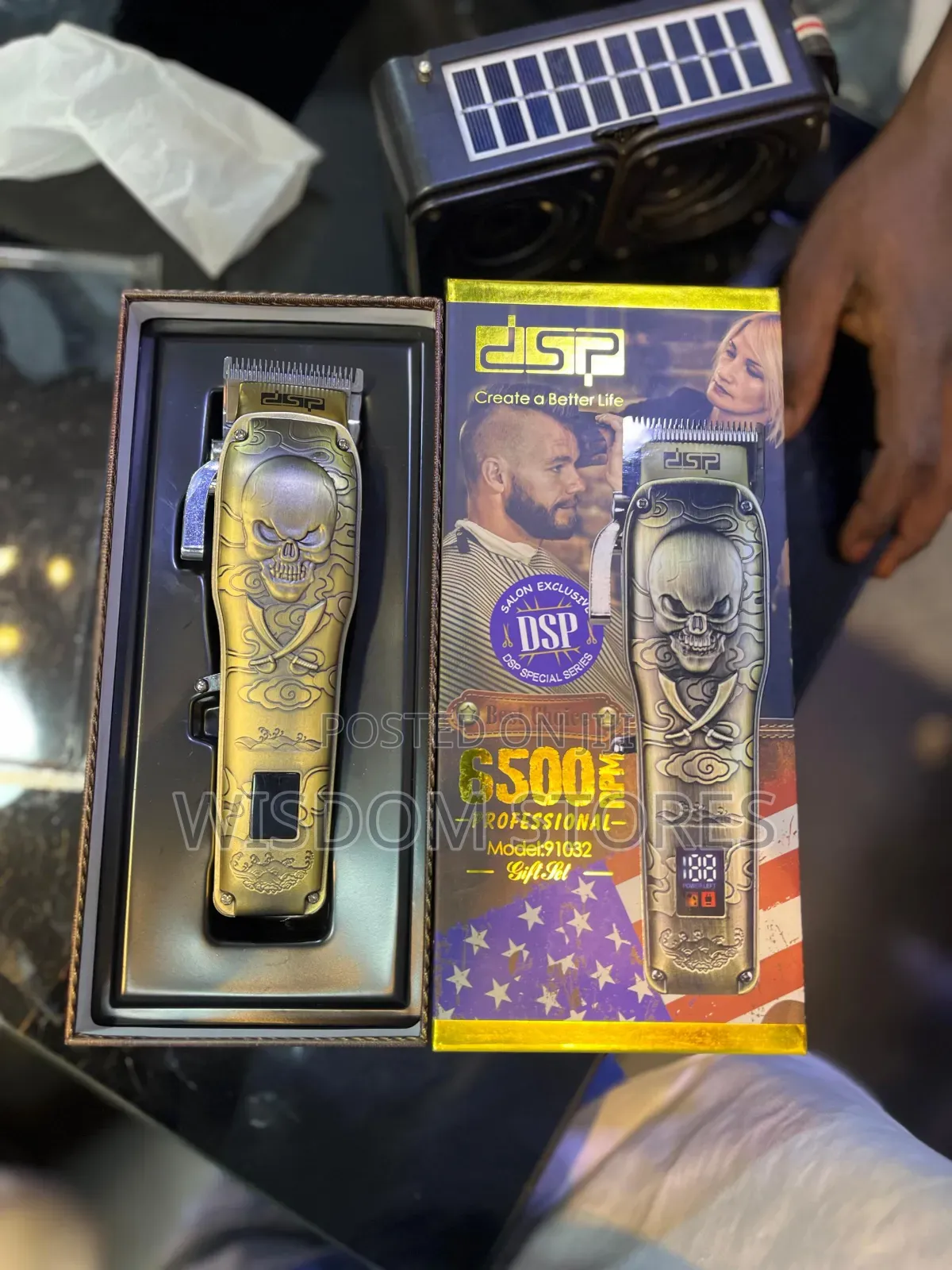DSP 91032 Professional Rechargeable Hair Clipper.