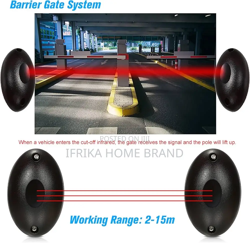 Waterproof Active Photoelectric Single Beam Infrared Sensor