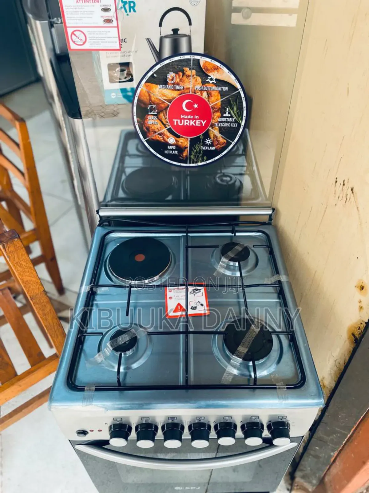 SPJ Cooker 4 Ways Gas and Electric