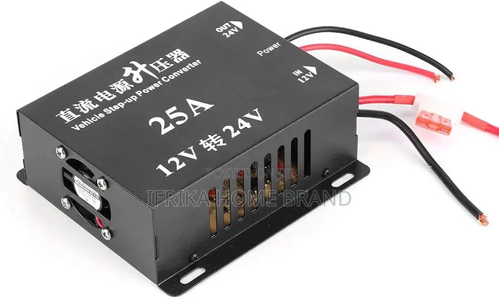 25a 12v to 24v Voltage Converter Car Power Supply Step‐Up