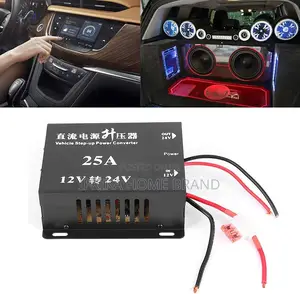 25a 12v to 24v Voltage Converter Car Power Supply Step‐Up