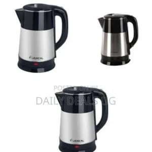 Lexical Efficient Electric Kettle With Stainless Steel Body-Multicolor
