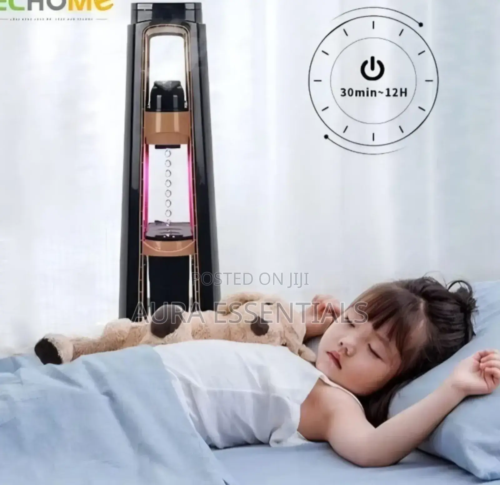 Boma 5 in 1 Bladeless Fan With Remote Control