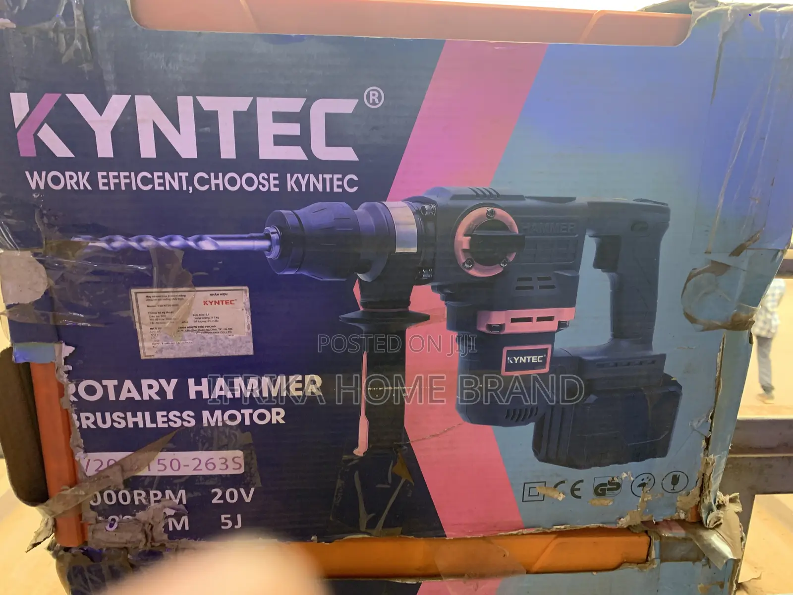 Fuxtec Fx-E1rh20 20v Cordless Rotary Hammer Drill.