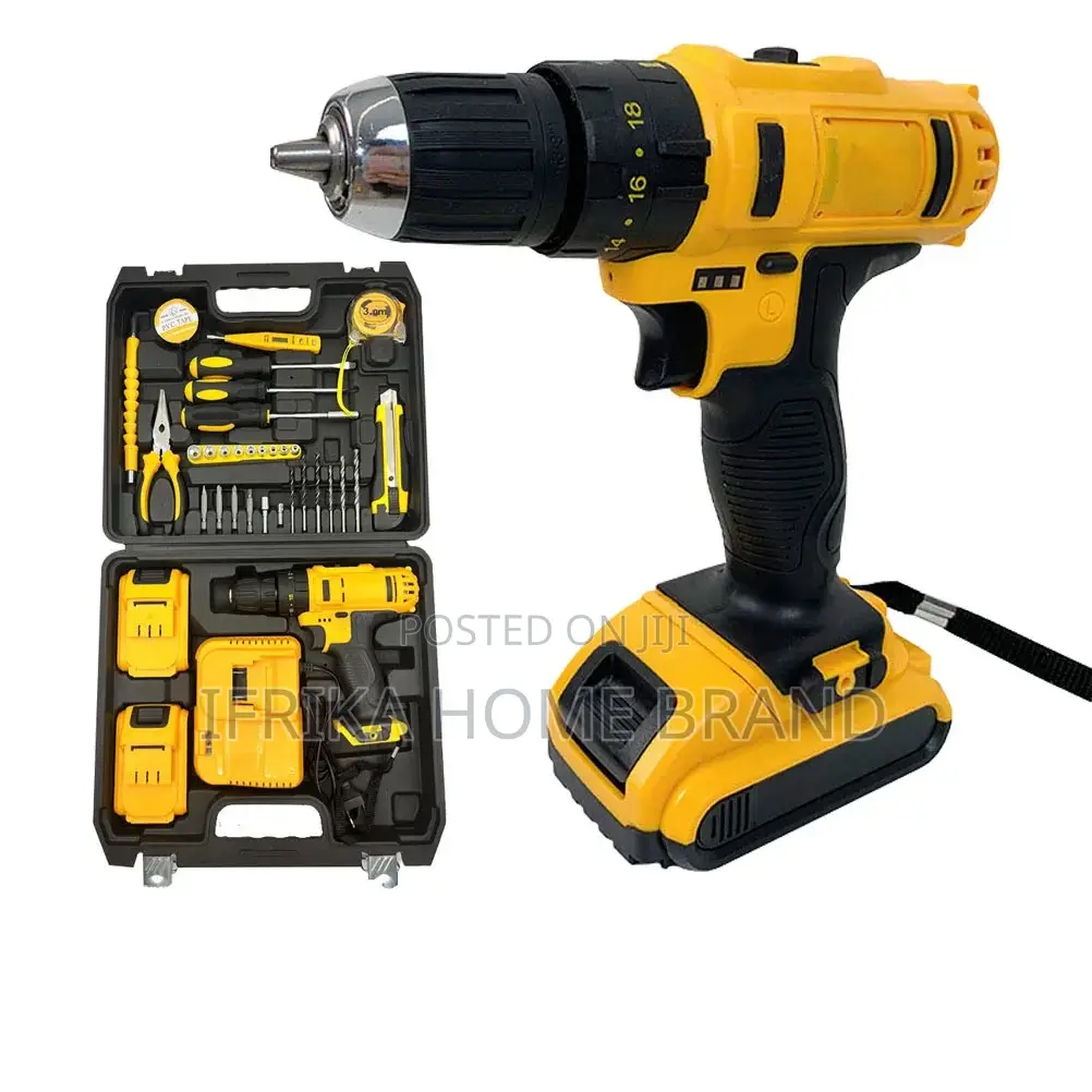 Cordless Electric Drill Set