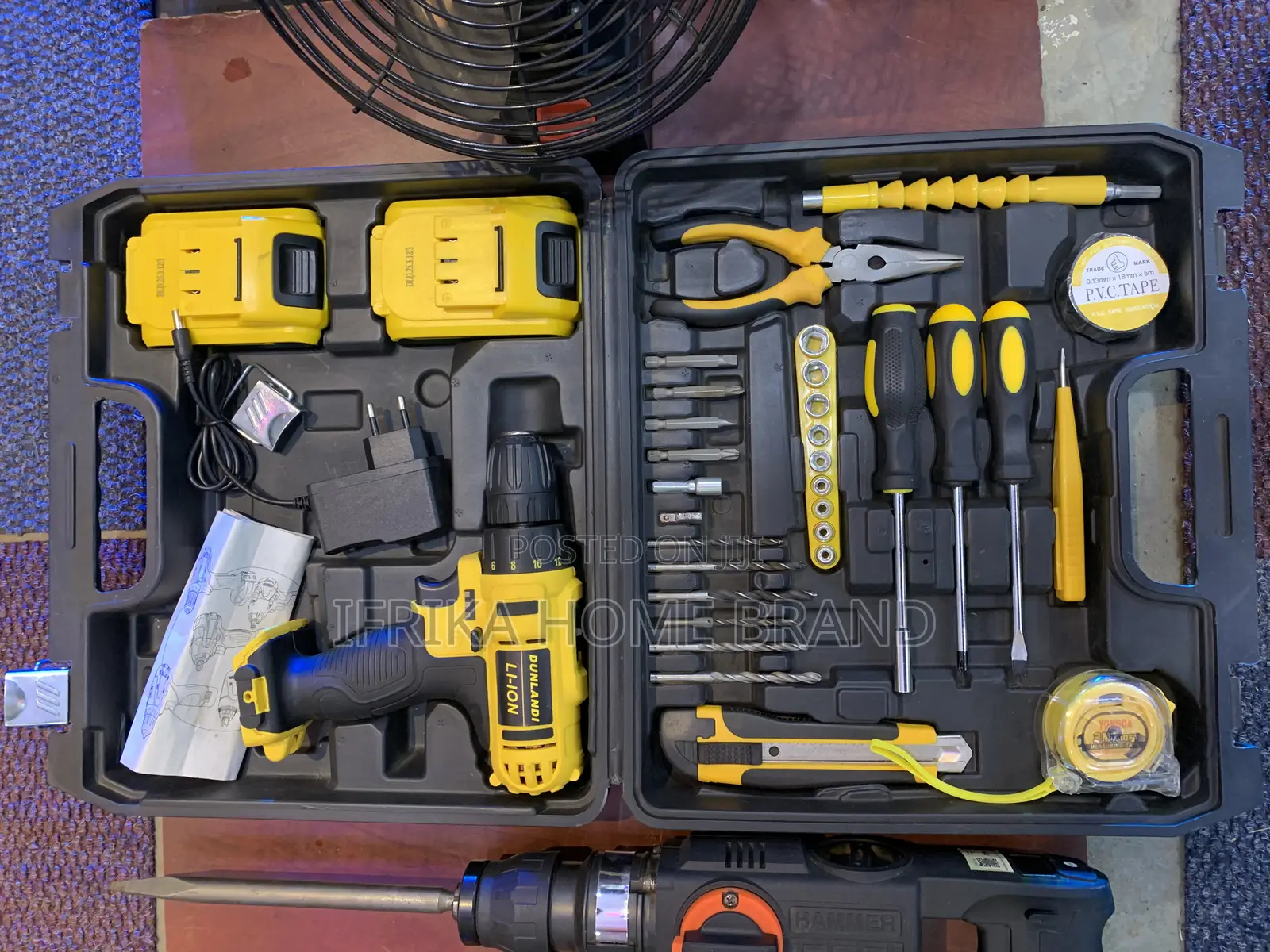 Cordless Electric Drill Set