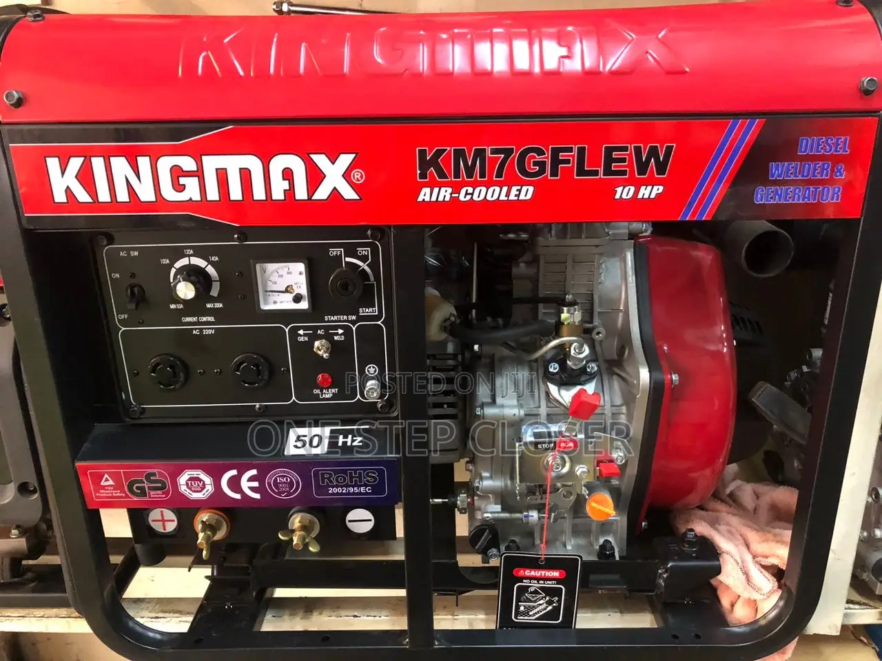 Original Kingmax Disel Welding Generator 6.5kva