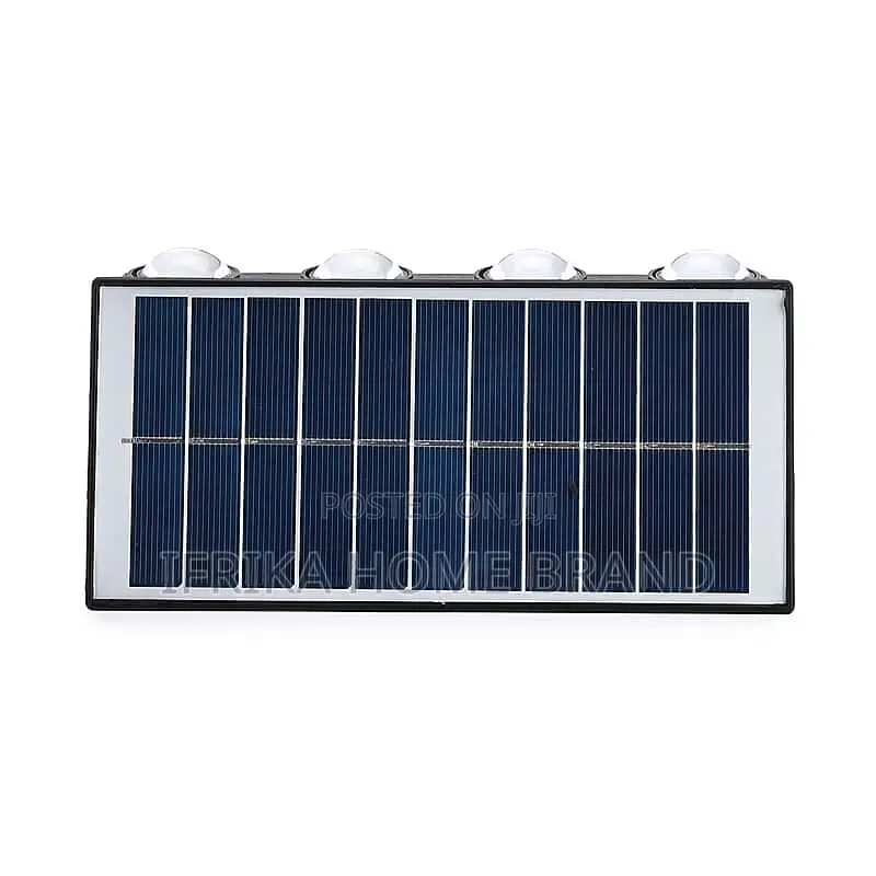8-Led Outdoor Solar Light - Ip65 Waterproof Solar Wall Light