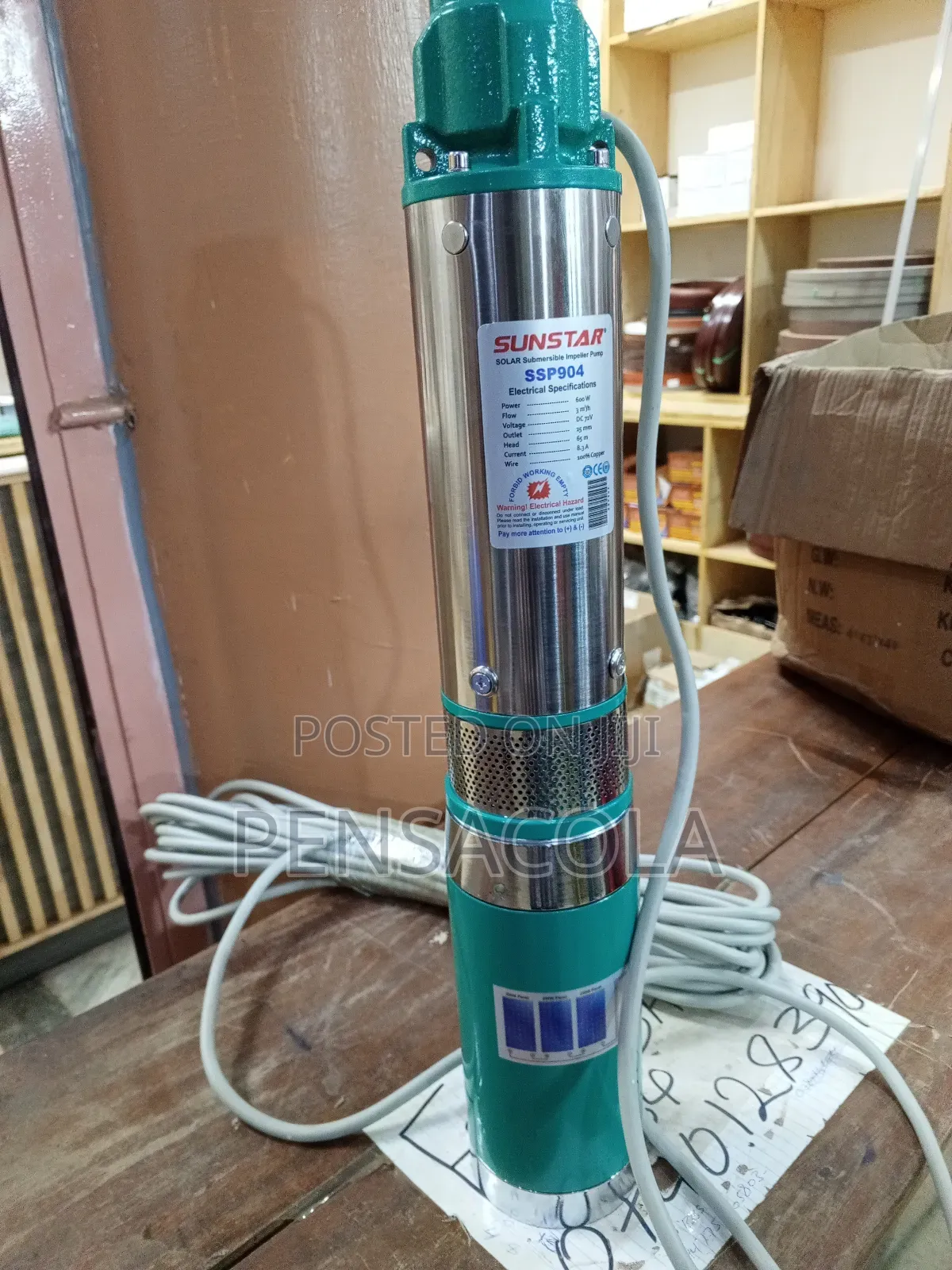 65m (214 Feet) Submersible Solar Pump