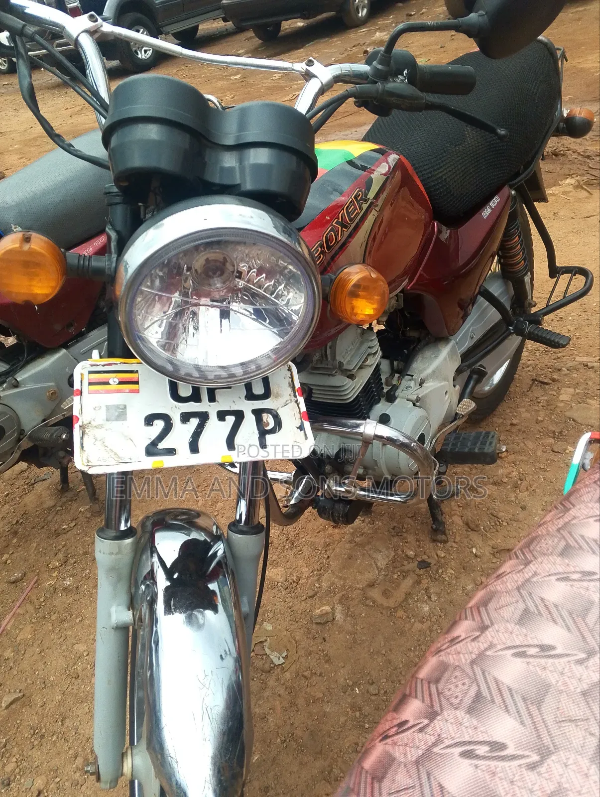 Bajaj Boxer 100 2022 Red