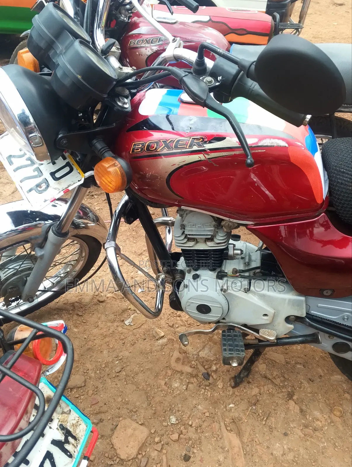 Bajaj Boxer 100 2022 Red