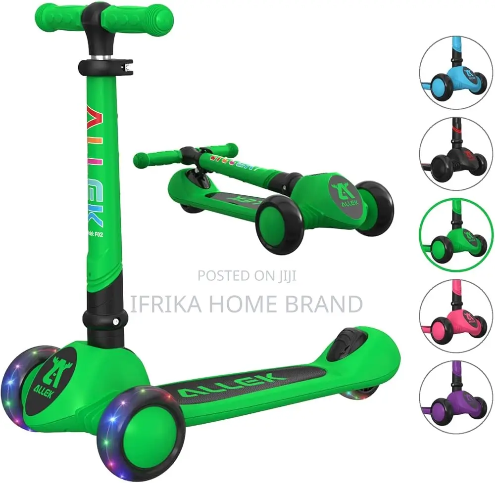Three-Wheeled Children's Kick Scooter