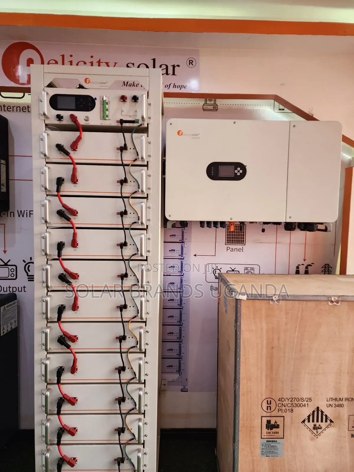 60kw Felicity Solar Lithium Ion Battery