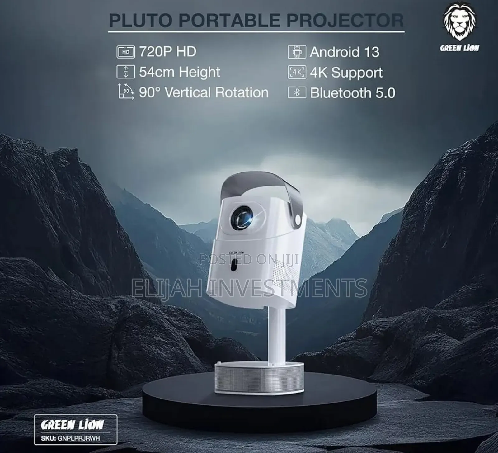 Green Lion Pluto Portable Projector