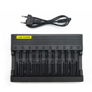 Multi-Slots Rechargeable Lithium Battery Charger