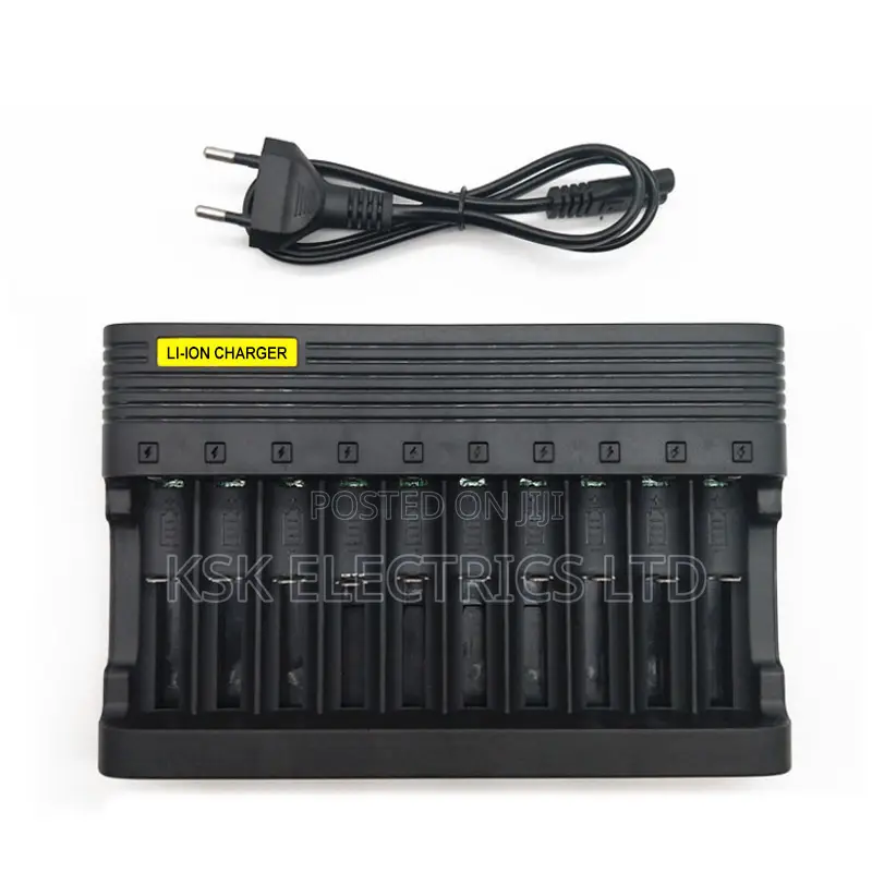 Multi-Slots Rechargeable Lithium Battery Charger