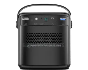 Powerology Starbeam 100" Google DLP Rechargeable Projector - Black