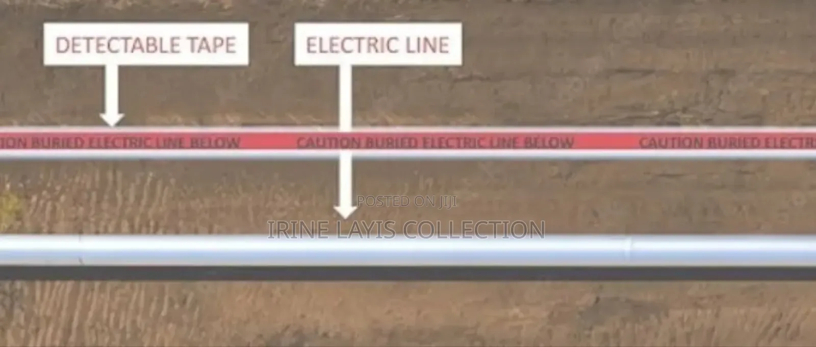Caution Buried Electric Warning Tapes