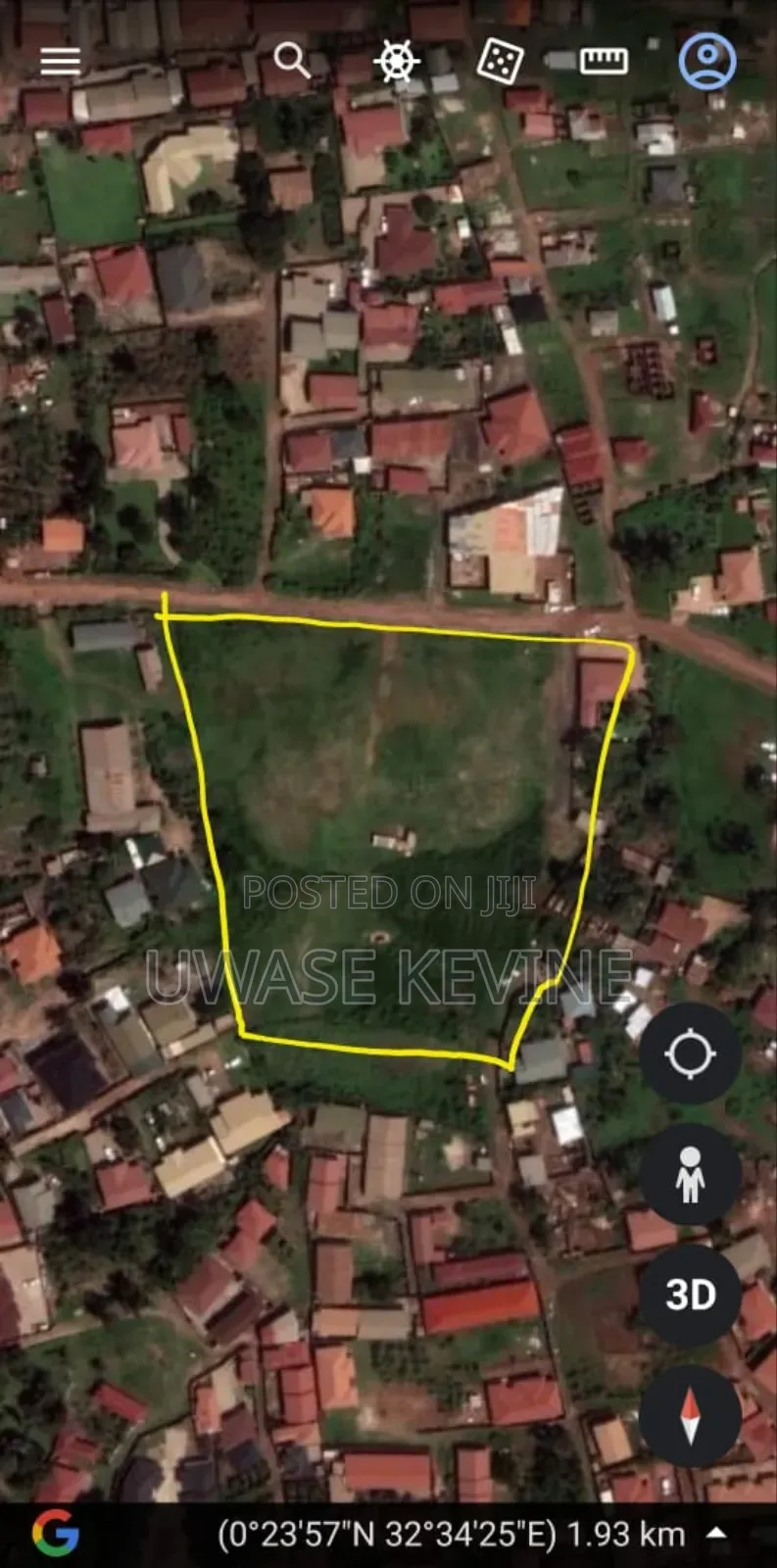 Land for Sale 3 Acres at Mpererwe Side. 800millions Per Acre