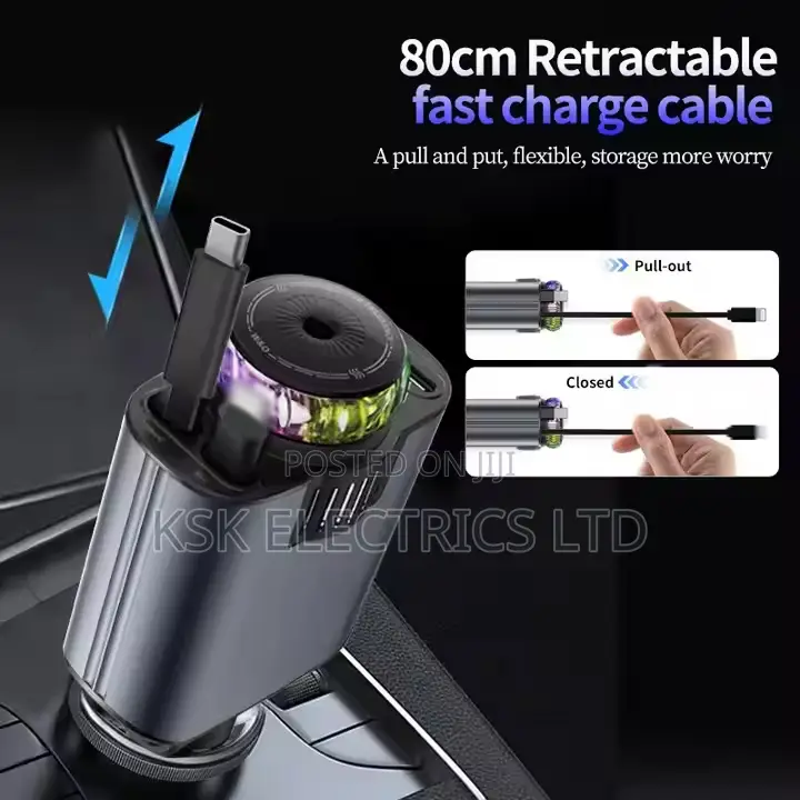5 in 1 Car Charger Usb