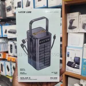 Greenlion Solar X 60000mah Digital Display Power Bank