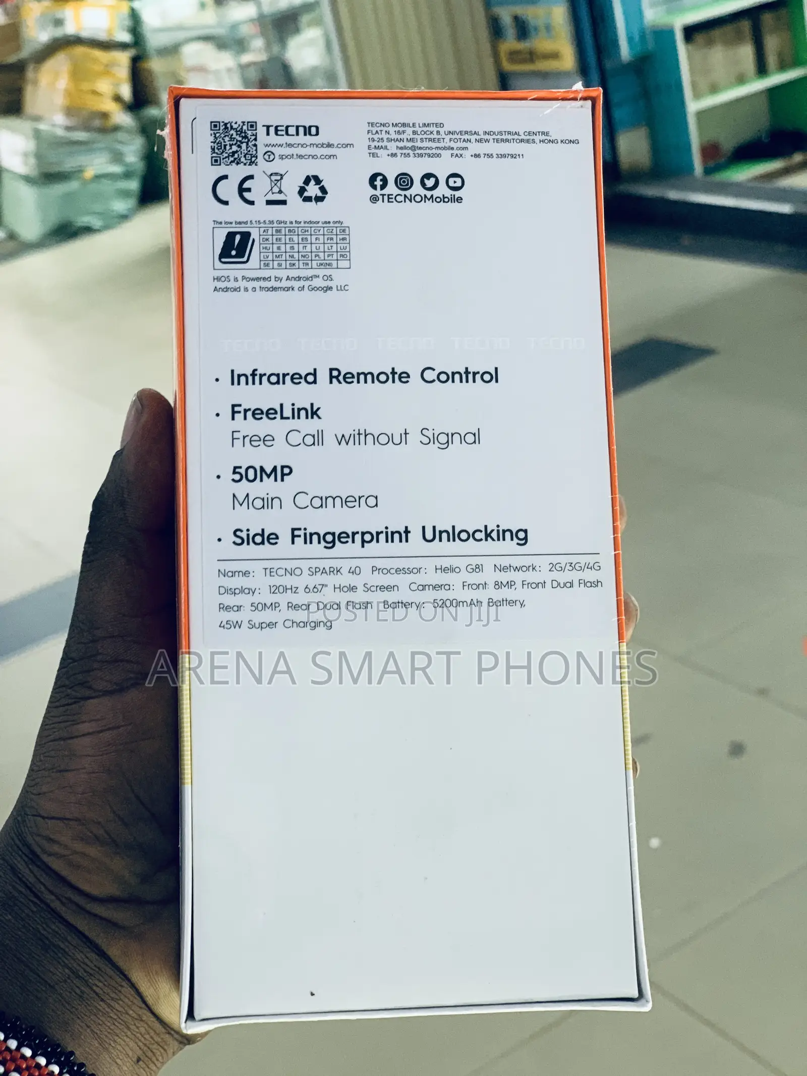 New Tecno Spark 40 128 GB