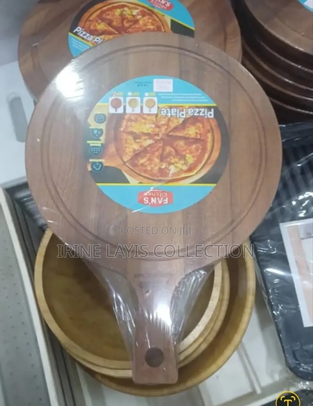 Medium Wooden Pizza Plate
