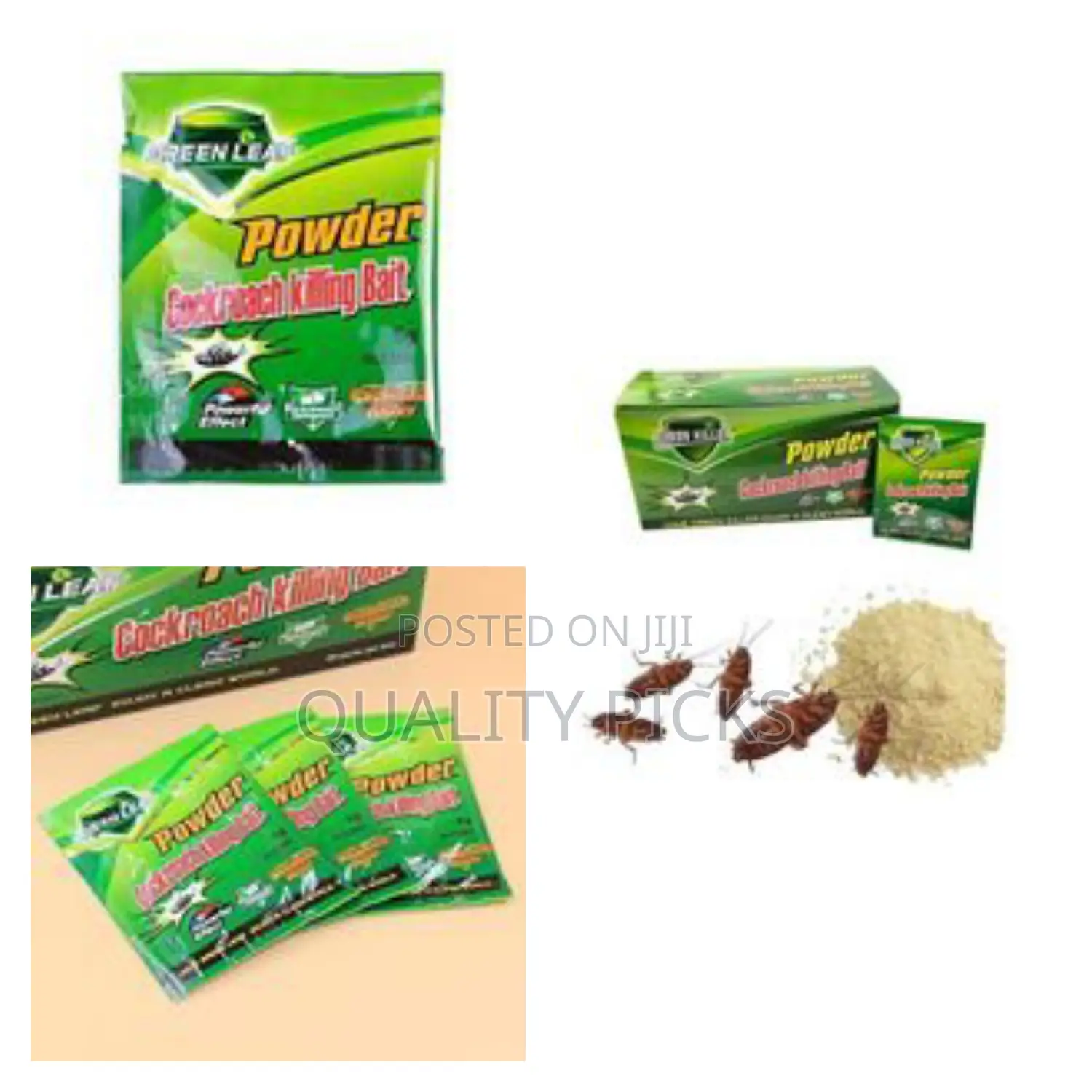 Cockroach Killing Bait Powder.