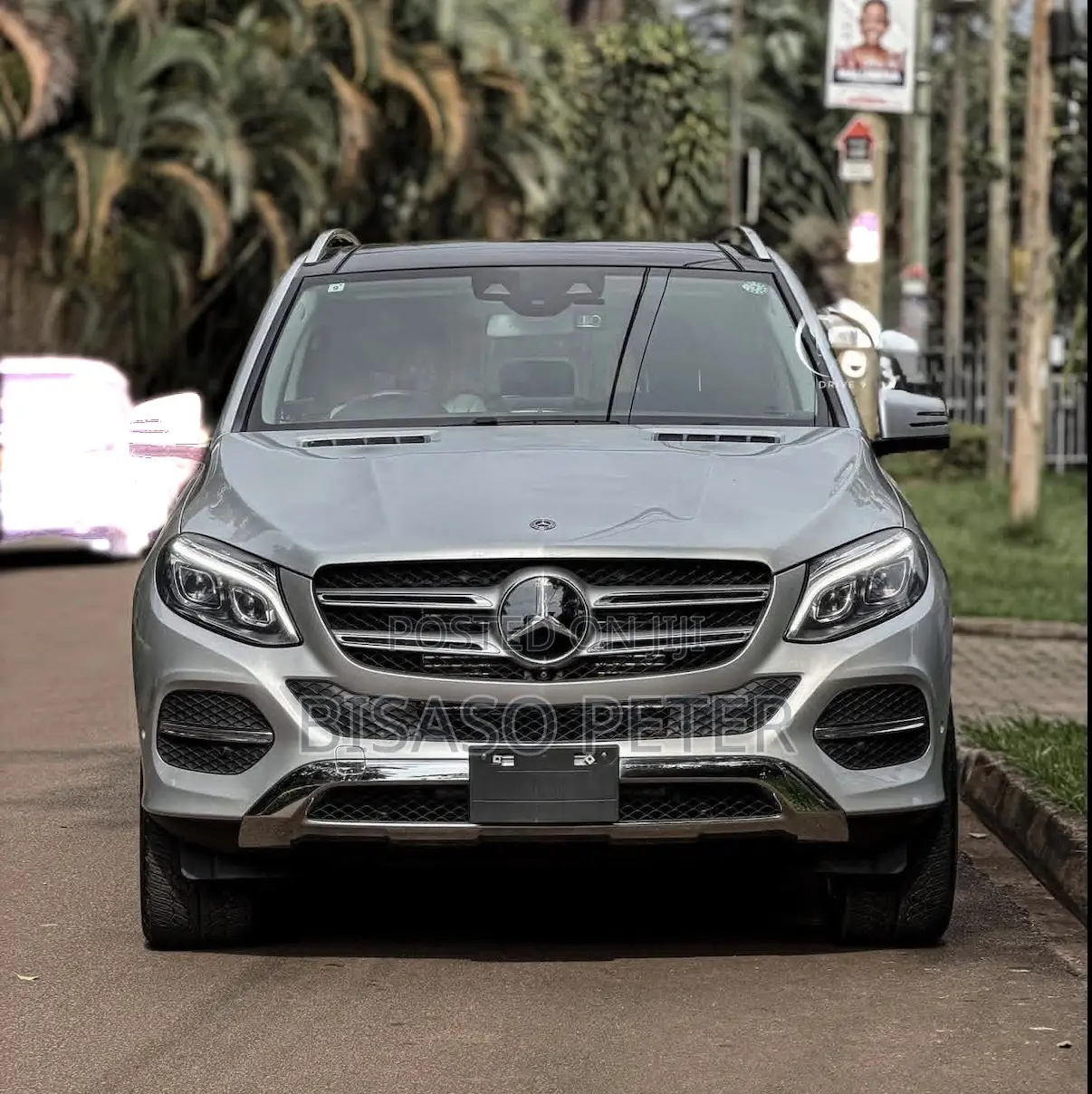 Mercedes-Benz GLE-Class GLE 350d 4MATIC 2017 Silver