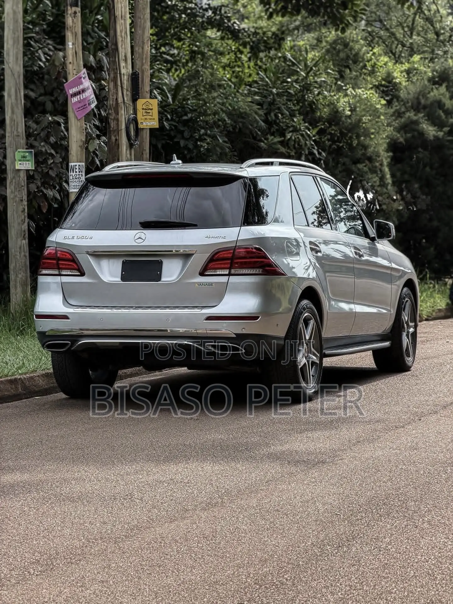 Mercedes-Benz GLE-Class GLE 350d 4MATIC 2017 Silver
