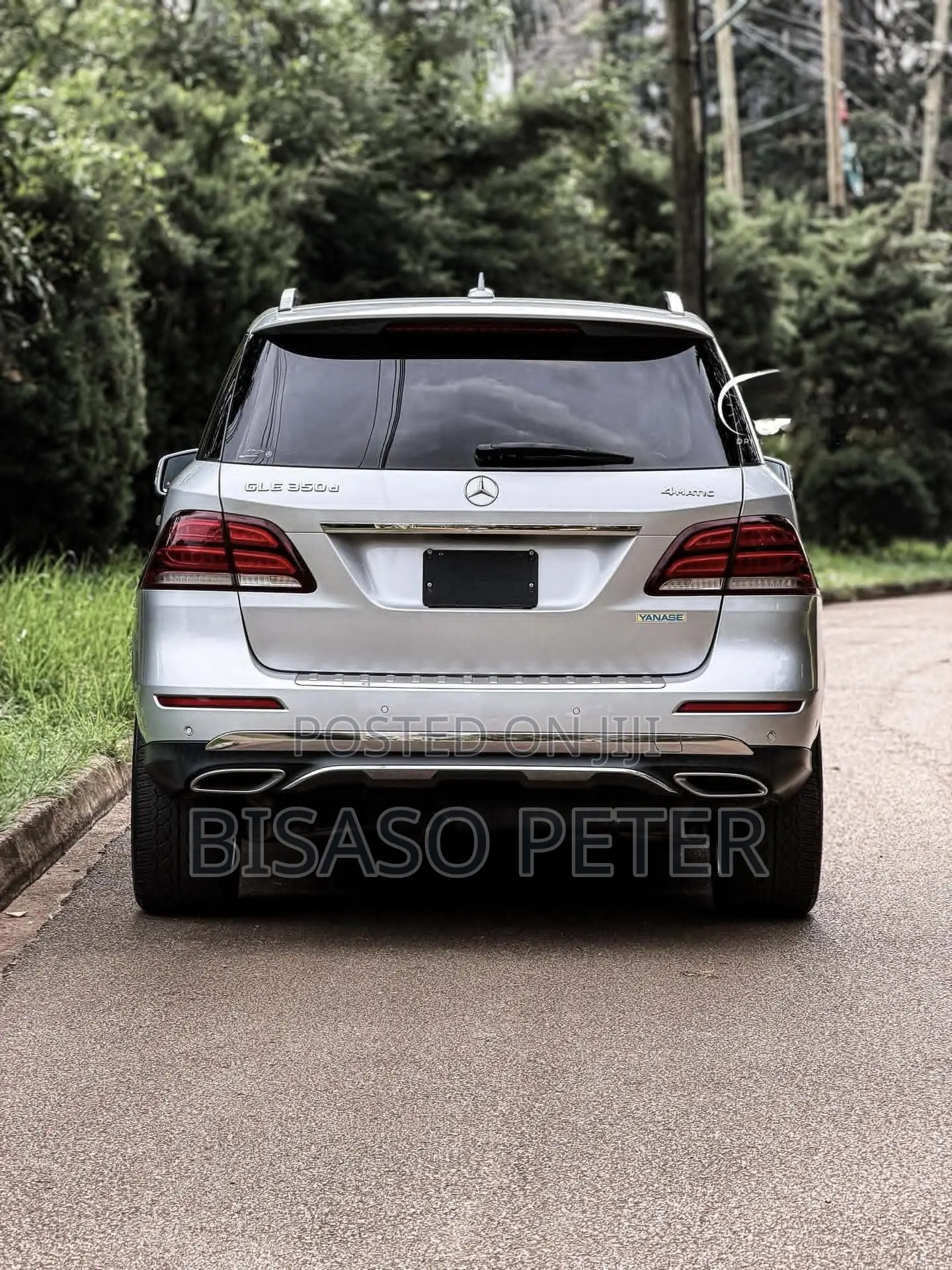 Mercedes-Benz GLE-Class GLE 350d 4MATIC 2017 Silver