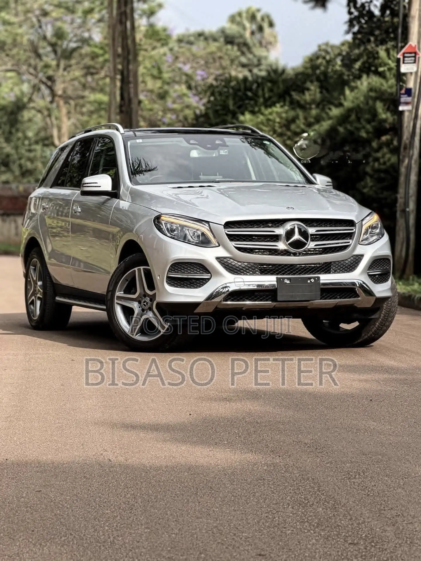 Mercedes-Benz GLE-Class GLE 350d 4MATIC 2017 Silver